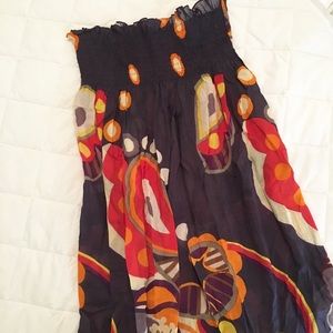 French Connection Smocked Dress (M)